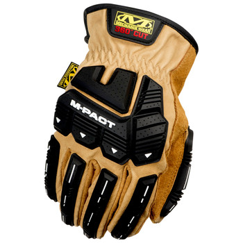 Mechanix Wear Durahide M-Pact Driver F9-360 Cut Gloves - Medium, Durahide Leather