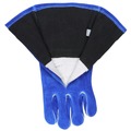 Office Jansan | MCR Safety 4600 13 in. Premium Quality Welder's Gloves - Large, Blue (1-Dozen) image number 1