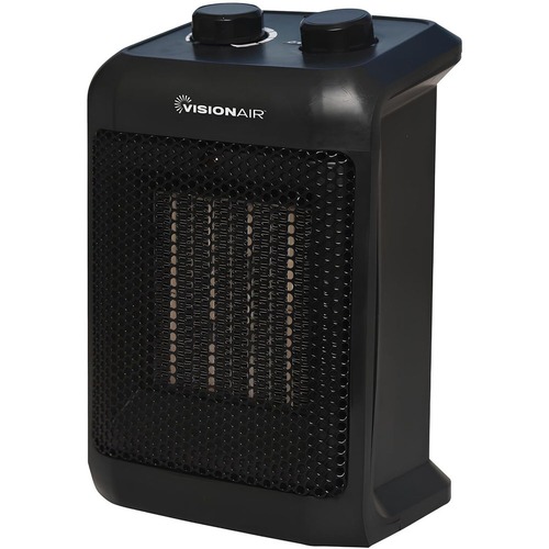 Portable Heaters | Vision Air 1VAHC9 1500/750 Watts 9 in. Ceramic Heater image number 0