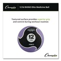 Toys | Champion Sports PRM12 12 lbs. Rhino Elite Medicine Ball - Purple image number 2