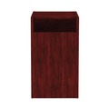  | Alera ALEVA542822MY 15.63 in. x 20.5 in. x 28.5 in. Valencia Series 2-Drawer Full File Pedestal - Mahogany image number 2