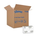 Cleaning & Janitorial Supplies | Kleenex 1500 10.13 in. x 13.15 in. 1-Ply C-Fold Paper Towels - White (2400/Carton) image number 0