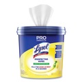 Cleaning & Janitorial Supplies | LYSOL Brand 19200-99856 6 in. x 8 in. 1-Ply Professional Disinfecting Wipe Bucket - Lemon and Lime Blossom White image number 1