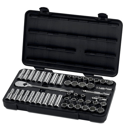 Socket Sets | KD Tools 80701 49-Piece 1/2 in. Drive 12 Point SAE/Metric Socket Set image number 0