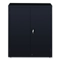 Office Filing Cabinets & Shelves | Alera 25764 36 in. x 18 in. x 42 in. 3 Shelves Economy Assembled Storage Cabinets - Black image number 0