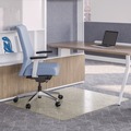Cleaning & Janitorial Supplies | Deflecto CM1K142OCB 36 in. x 48 in. OceanMat Carpet Chair Mat - Clear image number 2