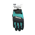 Work Gloves | Makita T-04210 Genuine Leather-Palm Performance Gloves - Medium image number 3