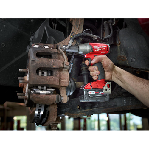 Milwaukee 2754 20 M18 Fuel Cordless Lithium Ion 3 8 In Compact Impact Wrench With Friction Ring Tool Only Cpo Outlets