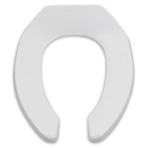 Fixtures | American Standard 5901.100.020 Elongated Plastic Open Front Toilet Seat (White) image number 0
