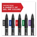 Pens | Sharpie S-Gel 2096149 S-Gel High-Performance Bold 1 mm Retractable Gel Pen - Black Ink/Barrel (1-Dozen) image number 6