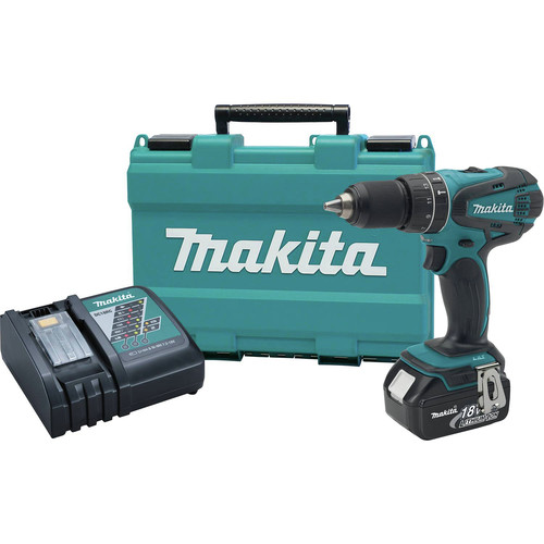 Hammer Drills | Factory Reconditioned Makita XPH012-R 18V LXT Lithium-Ion Variable 2-Speed 1/2 in. Cordless Hammer Drill Driver Kit (3 Ah) image number 0