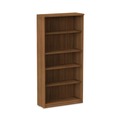  | Alera ALEVA636632WA 31.75 in. x 14 in. x 64.75 in. Valencia Series 5-Shelf Bookcase - Modern Walnut image number 0