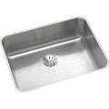 Elkay ELUHAD211555PD Lustertone Undermount 23-1/2 in. x 18-1/4 in. Single Bowl ADA Sink with Perfect Drain (Stainless Steel) image number 0