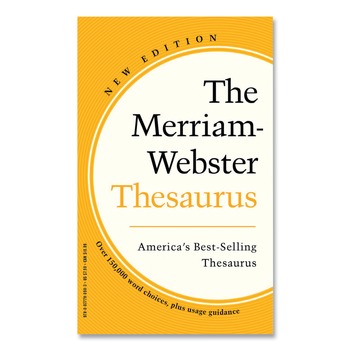 Merriam Webster 832 Pages Paperback Thesaurus