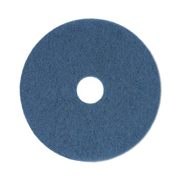 Boardwalk 20 in. Diameter Scrubbing Floor Pads - Blue (5/Carton)