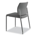  | HON HSGS6.N.B.CU10.CBK Accommodate Series 23.5 in. x 22.25 in. x 31.5 in. Guest Chair - Black Seat/Back/Textured Black Base (2/Carton) image number 3