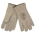 Work Gloves | Klein Tools 40014 Suede Cowhide Lined Drivers Gloves - Large image number 0