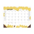 Office Jansan | House of Doolittle 1566 18.5 in. x 13 in. 12-Month (Jan to Dec) 2026 Recycled Honeycomb Desk Pad Calendar - Honeycomb Artwork image number 2