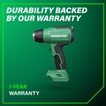 Heat Guns | Metabo HPT RH18DAQ4M 18V MultiVolt Compact Lithium-Ion Cordless Heat Gun (Tool Only) image number 11