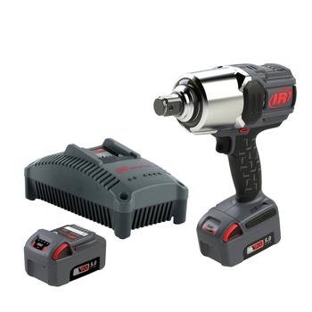 Ingersoll Rand IQV20 20V Lithium-Ion 2000 ft-lbs. Breakaway Torque 1 in. Square Cordless Impact Wrench Kit (5 Ah)