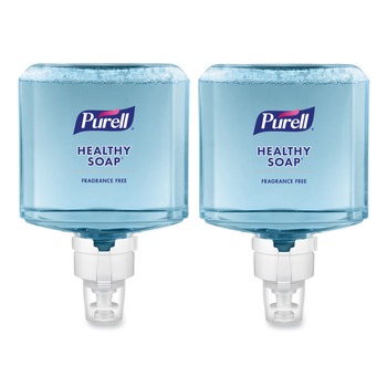 PURELL 7772-02 HEALTHY SOAP 1,200 mL Gentle and Free Foam Refill for ES8 Dispensers - Fragrance-Free (2/Carton)