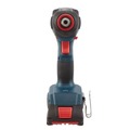 Impact Drivers | Factory Reconditioned Bosch GDX18V-1800B12-RT 18V EC Brushless Lithium-Ion 1/4 in. and 1/2 in. Cordless 2-in-1 Bit/Socket Impact Driver Kit (2 Ah) image number 1