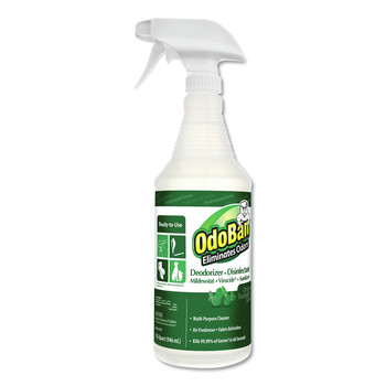 OdoBan Ready-to-Use 12/Carton 32 oz. Eucalyptus Scent, Eliminator and Disinfectant