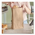 Storage Accessories | Ross & Wallace Paper Products 100312500PK/BL 7 in. x 4.38 in. x 13.75 in. #12 Size Grocery Paper Bags - Kraft (500/Bundle) image number 2