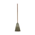 Cleaning & Janitorial Supplies | Boardwalk BWK932YCT Yucca Corn Fiber Bristle Warehouse Brooms with 56 in. Handle - Natural (12/Carton) image number 1