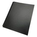 Bulk Savings Pricing 2 | GBC 25818 11 in. x 8.5 in. Unpunched 100 Percent Recycled Poly Binding Cover - Black (25/Pack) image number 3