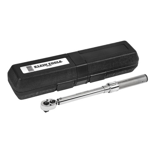 Torque Wrenches | Klein Tools 57005 3/8 in. Torque Wrench Square Drive image number 0