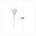 Cutlery | Eco-Products EP-S014 Plantware Compostable Heavyweight Plastic Soup Spoon - White (1000/Carton) image number 5