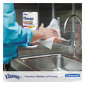 Cleaning & Janitorial Supplies | Kleenex 13964 Premiere Kitchen Roll Towels - White (24-Box/Carton 70-Sheet/Roll) image number 1