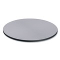 Mothers Day Sale! Save an Extra 10% off your order | Alera ALETTRD36WG 35.5 in. Diameter Round Reversible Laminate Table Top - White/Gray image number 2