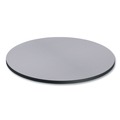 Office Jansan | Alera ALETTRD36WG 35.5 in. Diameter Round Reversible Laminate Table Top - White/Gray image number 2