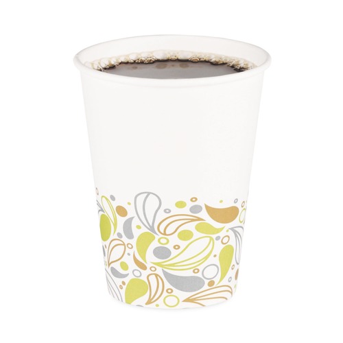 Just Launched | Boardwalk BWKDEER12HCUP 12 oz. Deerfield Printed Paper Hot Cups (1000-Piece/Carton) image number 0