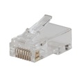 Electronics | Klein Tools VDV826-702 (50-Pack) Pass-Thru RJ45 CAT5E Gold Plated Modular Data Plug image number 0