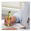 Office Jansan | Sharpie 28025 Fluorescent Yellow Ink Chisel Tip Retractable Highlighters - Yellow/Black Barrel (1 Dozen) image number 4