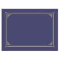 Office & Office Supplies | Geographics 47401 12.5 in. x 9.75 in. Certificate/Document Cover - Metallic Blue (6/Pack) image number 1