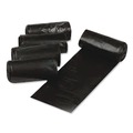 Trash Bags | GEN RM3858H Low Density Can Liners, 60 gal, 1.1 mil, 38-in x 58-in, Black, Interleaved Roll, 20 Bags/Roll, 5 Rolls/Carton image number 0