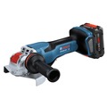 Angle Grinders | Bosch GWX18V-13PB14 18V PROFACTOR Lithium-Ion Spitfire X-LOCK 5 in. - 6 in. Angle Grinder with Paddle Switch (8 Ah) image number 1