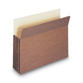 File Folders | Smead 73805 3.5 in. Expansion Letter Size Redrope Drop Front File Pockets (50/Box) image number 2