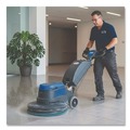 Cleaning Cloths | Boardwalk BWK4020AQU 20 in. Diameter Burnishing Floor Pads - Aqua (5/Carton) image number 6