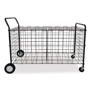 Champion Sports 24 in. x 59 in. x 37 in. 176 lb Capacity Double-Sided Lockable Ball Locker - Black