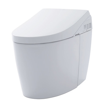 TOTO NEOREST AH EWATERplus 1.0 or 0.8 GPF Dual Flush Toilet with Integrated Bidet Seat - Cotton White