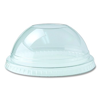 Fabri-Kal Kal-Clear/Nexclear 12 to 20 oz. Plastic Drink Cup Lids - Clear (1000/Carton)