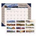 Calendars & Planners | House of Doolittle 175 Earthscapes 22 in. x 17 in. 12-Month (Jan-Dec) 2026 Recycled Monthly Desk Pad Calendar - Motivational Photos image number 0