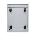 Office Carts & Stands | Alera ALEPABBFLG 14.96 in. x 19.29 in. x 27.75 in. 3-Drawers: Box/Box/File Legal/Letter Left or Right File Pedestal - Light Gray image number 2