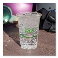  | Eco-Products EP-CC16-GSPK 16 oz. GreenStripe Renewable and Compostable Cold Cups - Clear (50/Pack) image number 8