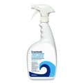 Laundry Detergent | Boardwalk BWK4852 32 oz Liquid Laundry Stain Remover - Fresh and Clean Scent (6/Carton) image number 1